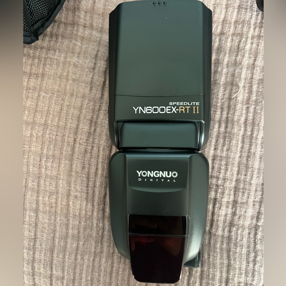 YN600EX-RT II Black Speedlite Flash